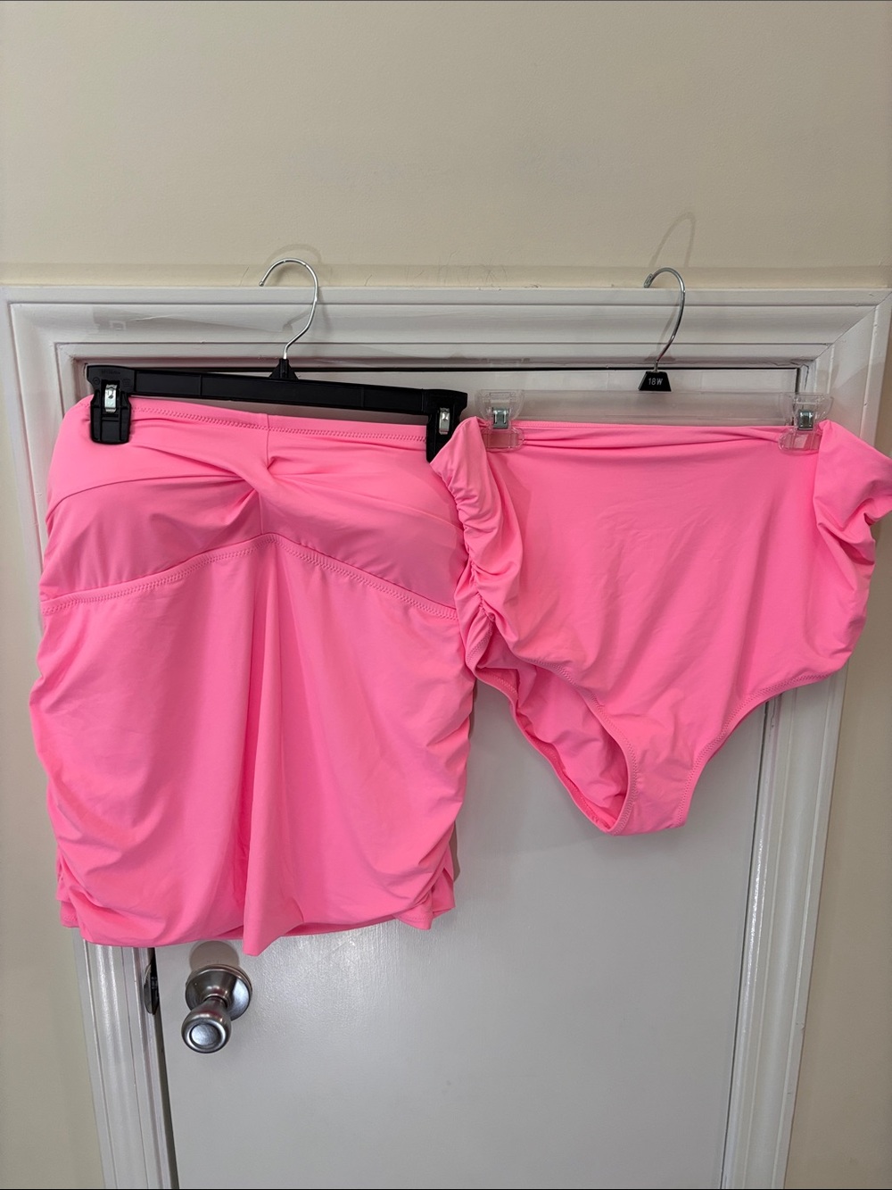 GAP Bright Pink High-Waist 2 Piece Swim Set size XL